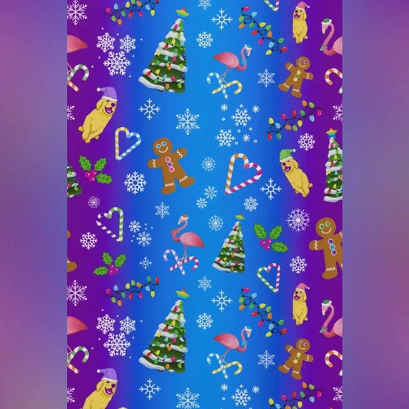 New Lauren of Palm Springs “A Holly Jolly Y2K” Sweatshirt Sz Large - Picture 2 of 8